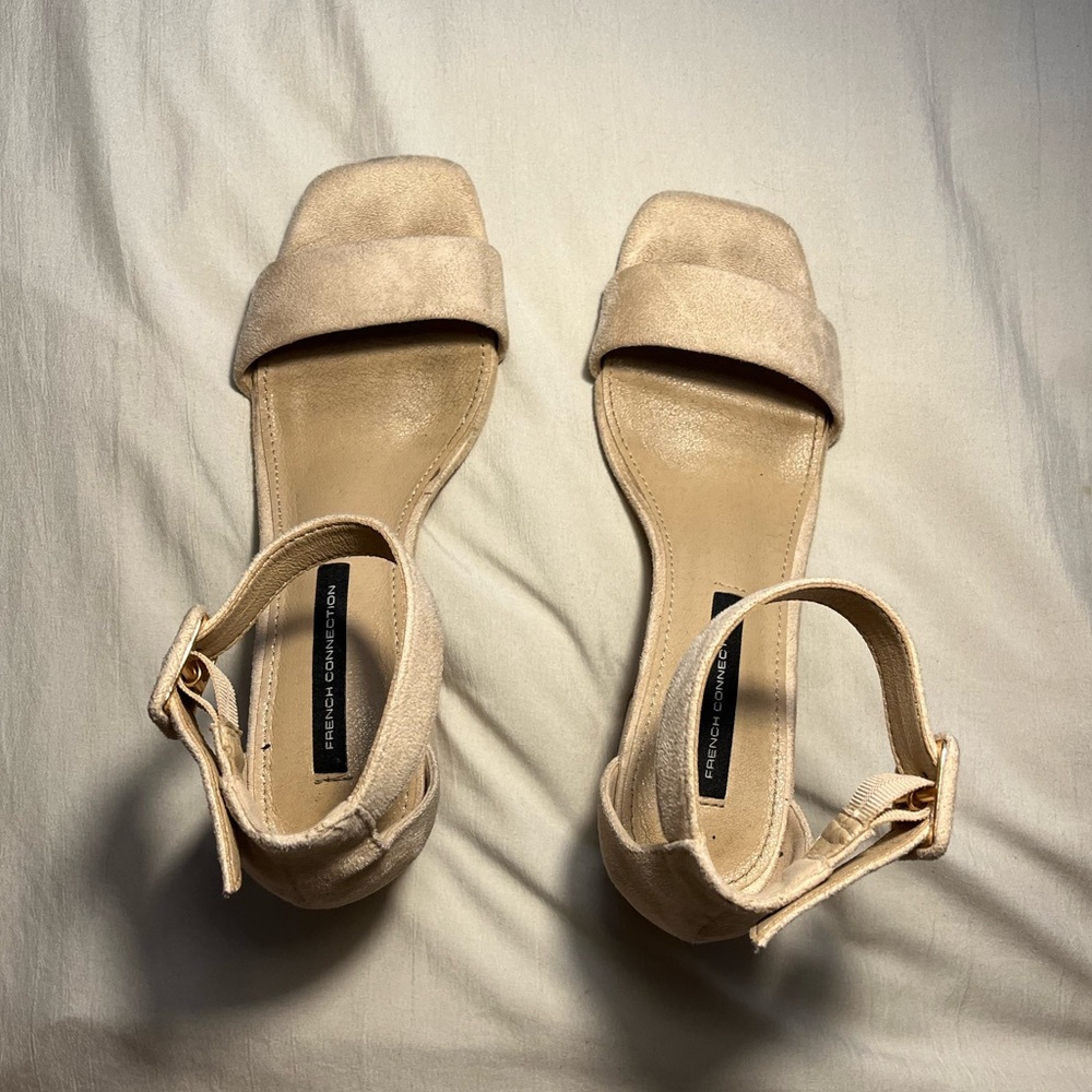 French Connection Beige Heels